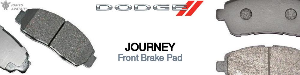 Discover Dodge Journey Front Brake Pads For Your Vehicle