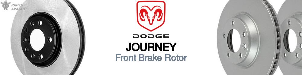 Discover Dodge Journey Front Brake Rotors For Your Vehicle