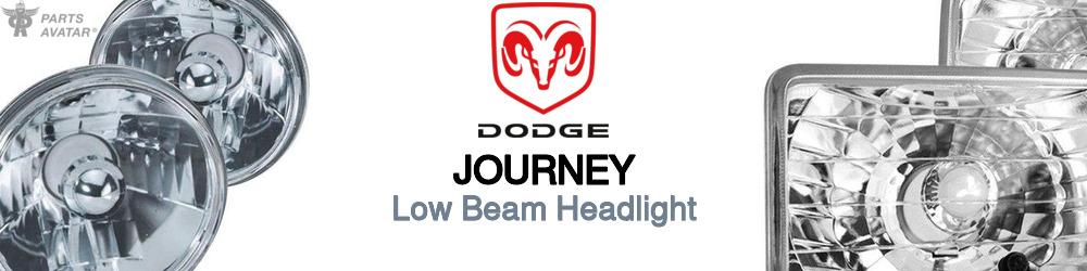 Discover Dodge Journey Low Beam Bulbs For Your Vehicle