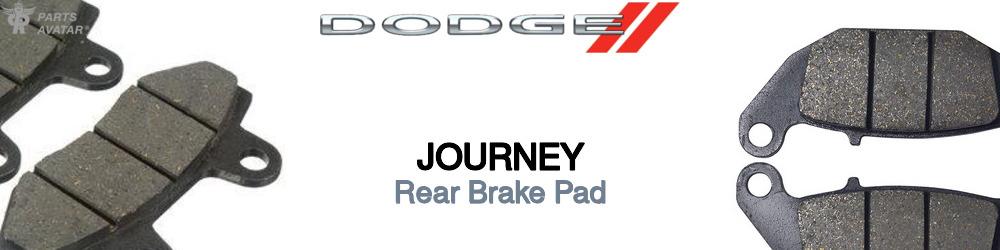 Discover Dodge Journey Rear Brake Pads For Your Vehicle