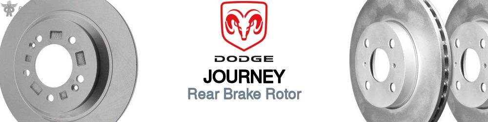 Discover Dodge Journey Rear Brake Rotors For Your Vehicle