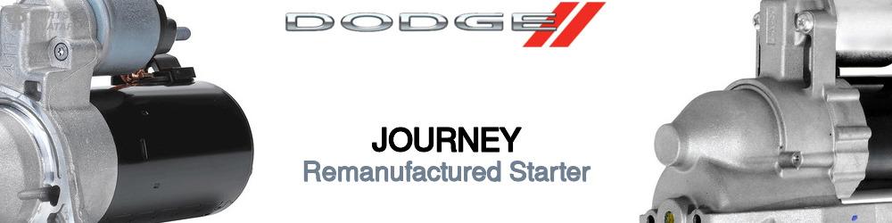 Discover Dodge Journey Starter Motors For Your Vehicle