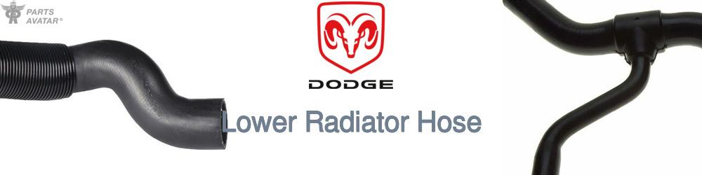 Discover Dodge Lower Radiator Hoses For Your Vehicle