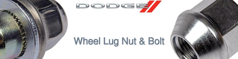 Discover Dodge Wheel Lug Nut & Bolt For Your Vehicle