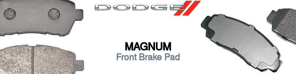 Discover Dodge Magnum Front Brake Pads For Your Vehicle