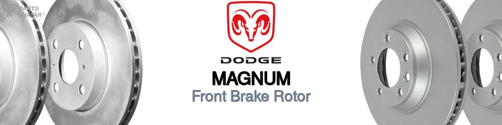 Discover Dodge Magnum Front Brake Rotors For Your Vehicle