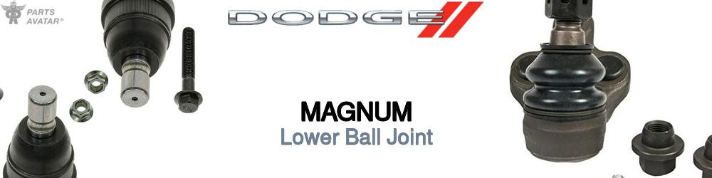Discover Dodge Magnum Lower Ball Joints For Your Vehicle