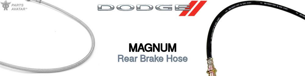 Discover Dodge Magnum Rear Brake Hoses For Your Vehicle