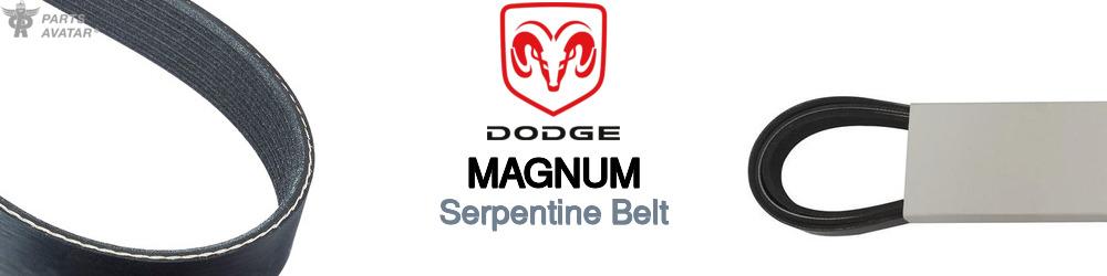 Discover Dodge Magnum Serpentine Belts For Your Vehicle