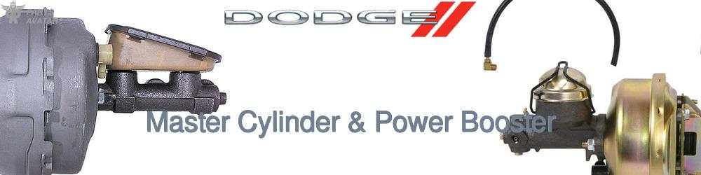 Discover Dodge Master Cylinders For Your Vehicle