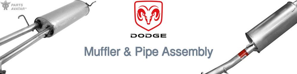 Discover Dodge Muffler and Pipe Assemblies For Your Vehicle