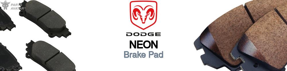 Discover Dodge Neon Brake Pads For Your Vehicle