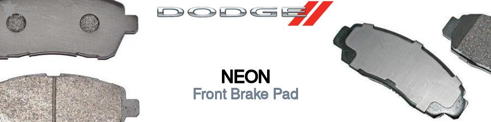 Discover Dodge Neon Front Brake Pads For Your Vehicle