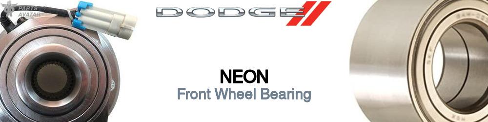 Discover Dodge Neon Front Wheel Bearings For Your Vehicle