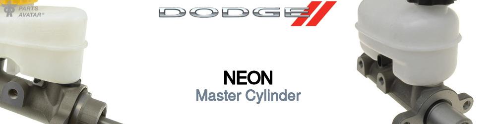 Discover Dodge Neon Master Cylinders For Your Vehicle