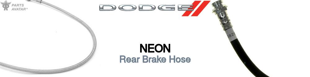 Discover Dodge Neon Rear Brake Hoses For Your Vehicle