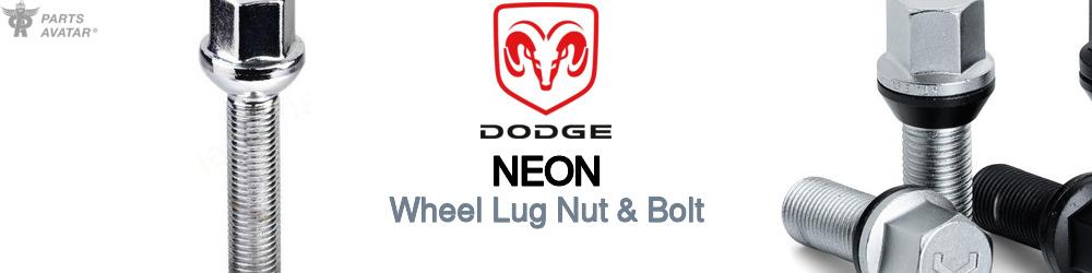 Discover Dodge Neon Wheel Lug Nut & Bolt For Your Vehicle