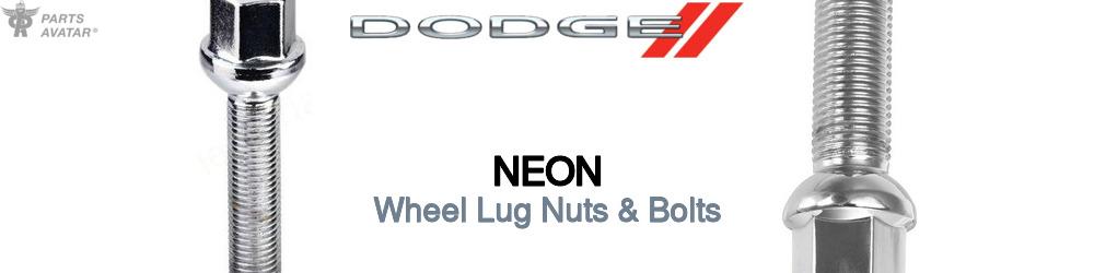 Discover Dodge Neon Wheel Lug Nuts & Bolts For Your Vehicle
