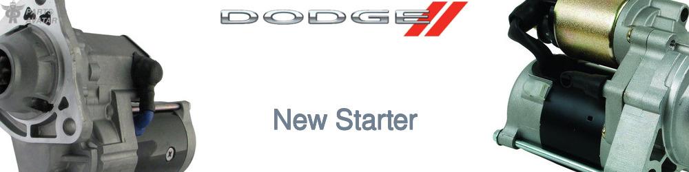 Discover Dodge Starter Motors For Your Vehicle