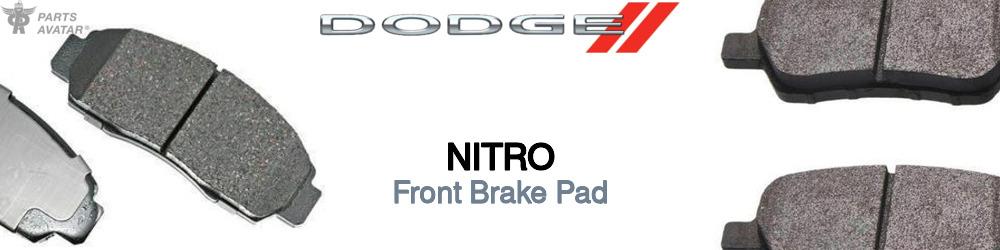 Discover Dodge Nitro Front Brake Pads For Your Vehicle