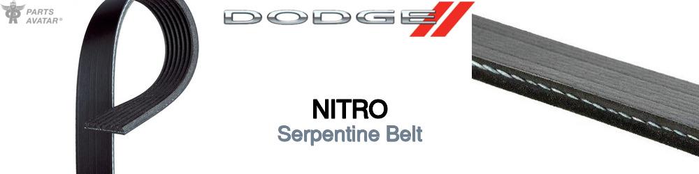 Discover Dodge Nitro Serpentine Belts For Your Vehicle