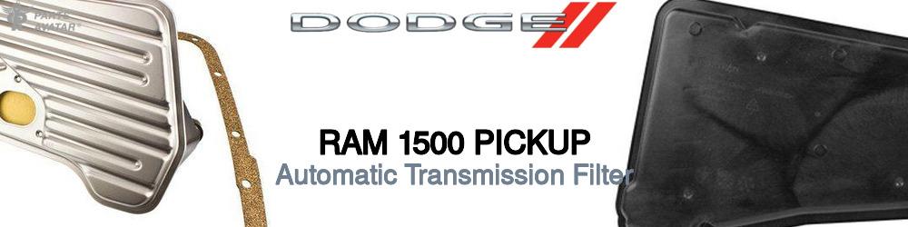 Discover Dodge Ram 1500 pickup Transmission Filters For Your Vehicle