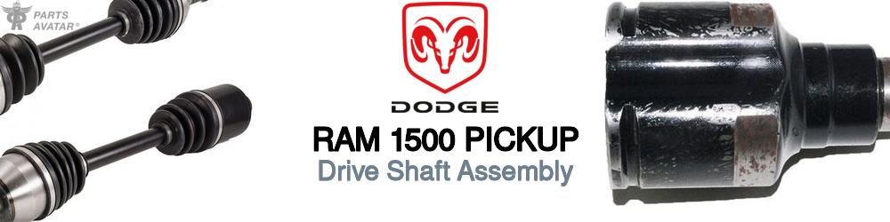 Discover Dodge Ram 1500 pickup Driveshafts For Your Vehicle