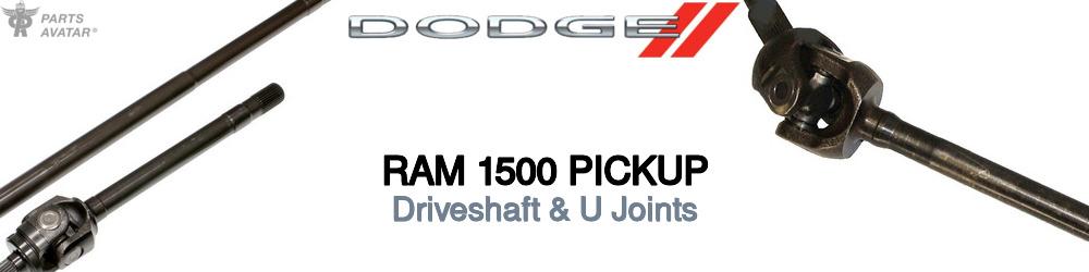 Discover Dodge Ram 1500 pickup U-Joints For Your Vehicle