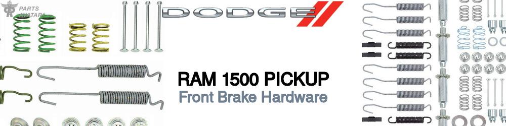 Dodge Ram 1500 Front Brake Hardware