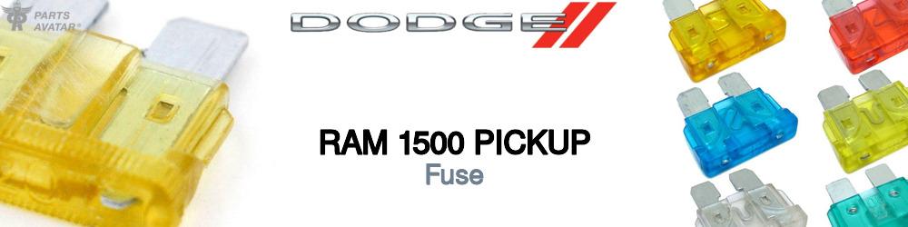 Discover Dodge Ram 1500 pickup Fuses For Your Vehicle