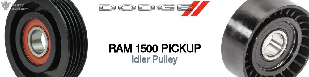Discover Dodge Ram 1500 pickup Idler Pulleys For Your Vehicle