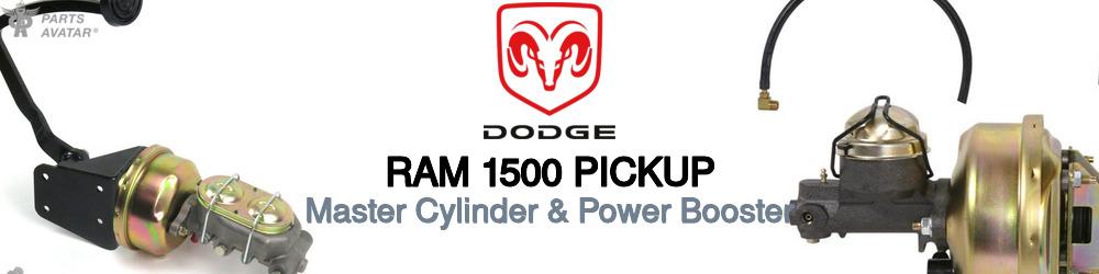 Discover Dodge Ram 1500 pickup Master Cylinders For Your Vehicle