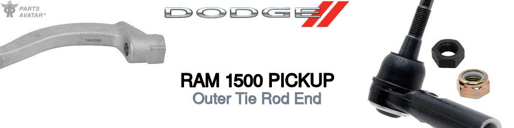 Discover Dodge Ram 1500 pickup Outer Tie Rods For Your Vehicle