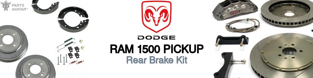 Dodge Ram 1500 Rear Brake Kit