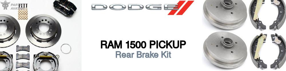 Discover Dodge Ram 1500 pickup Rear Brake Kit For Your Vehicle