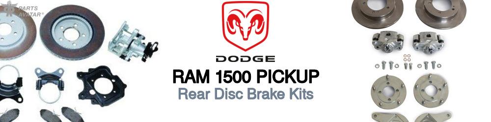 Discover Dodge Ram 1500 pickup Rear Disc Brake Kits For Your Vehicle