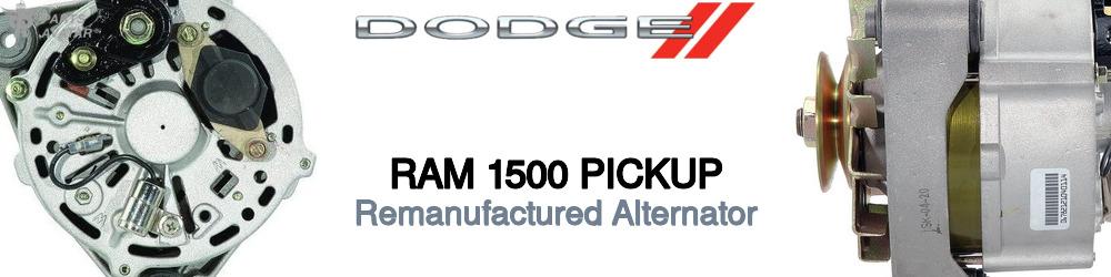 Discover Dodge Ram 1500 pickup Remanufactured Alternator For Your Vehicle