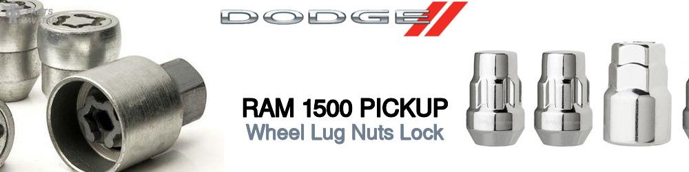 Dodge Ram 1500 Wheel Lug Nuts Lock
