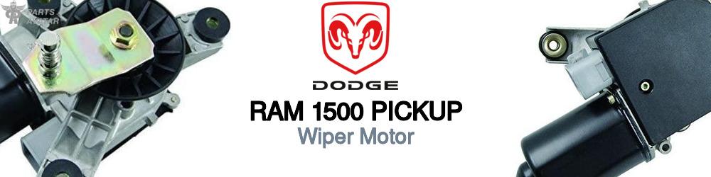 Discover Dodge Ram 1500 pickup Wiper Motors For Your Vehicle