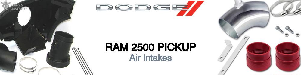 Discover Dodge Ram 2500 pickup Air Intakes For Your Vehicle