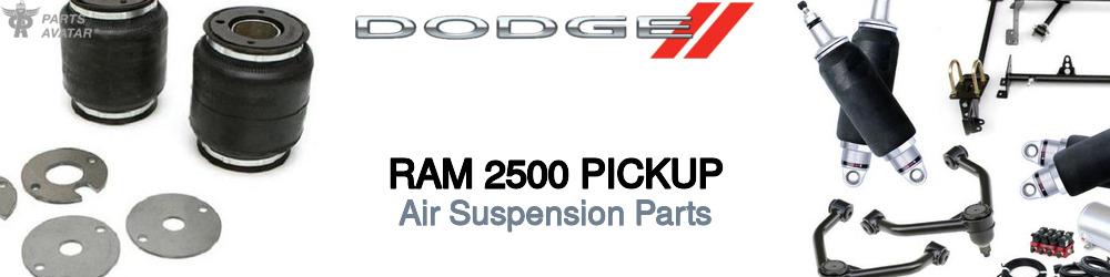Discover Dodge Ram 2500 Air Suspension Parts For Your Vehicle