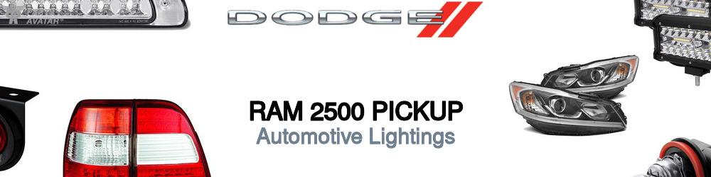 Discover Dodge Ram 2500 pickup Automotive Lightings For Your Vehicle
