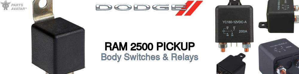 Discover Dodge Ram 2500 pickup Body Control Sensors For Your Vehicle