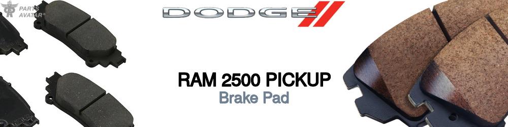 Dodge Ram 2500 Brake Pad