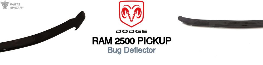Discover Dodge Ram 2500 pickup Bug Deflectors For Your Vehicle