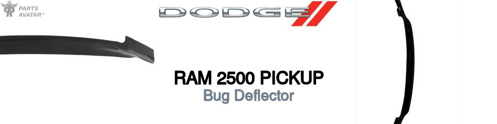 Discover Dodge Ram 2500 pickup Bug Deflectors For Your Vehicle