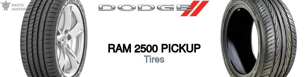 Discover Dodge Ram 2500 pickup Tires For Your Vehicle
