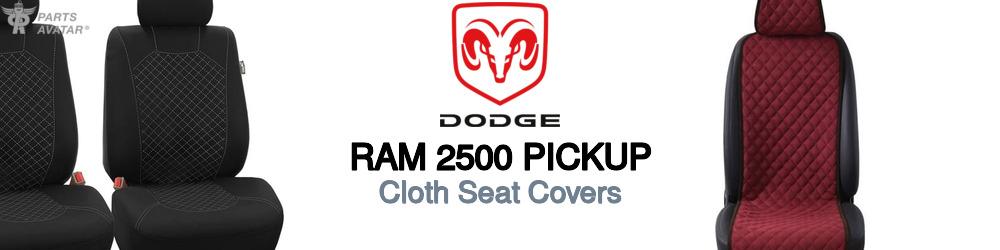 Discover Dodge Ram 2500 pickup Seat Covers For Your Vehicle