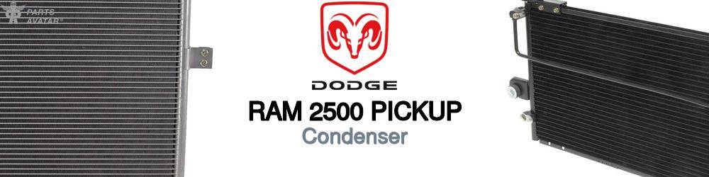 Discover Dodge Ram 2500 pickup AC Condensers For Your Vehicle