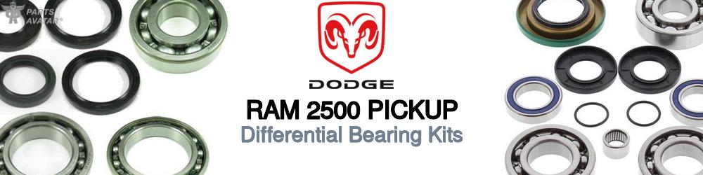 Discover Dodge Ram 2500 pickup Differential Bearings For Your Vehicle